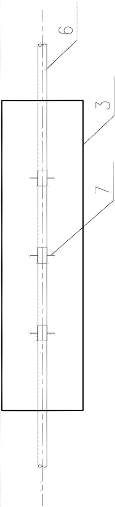 Offshore wind turbine single-pile foundation with internal sacrificial anode structure