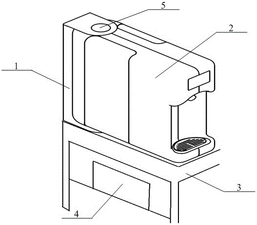 Small domestic water purifier