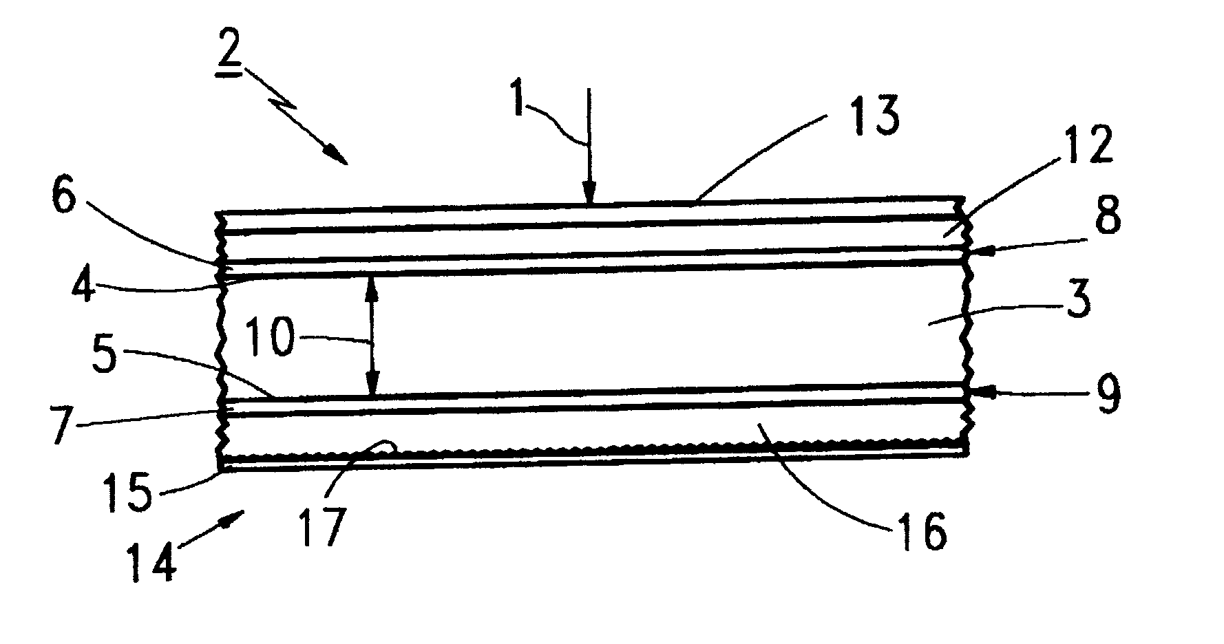 Fabrication of single absorber layer radiated energy conversion device