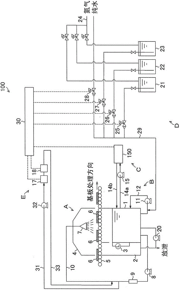 Solid Particle Recovering and Removing Apparatus, Liquid Managing Apparatus and Etching Solution Managing Apparatus