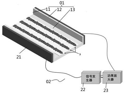 Array microelectrode, preparation method thereof and ultrasonic device