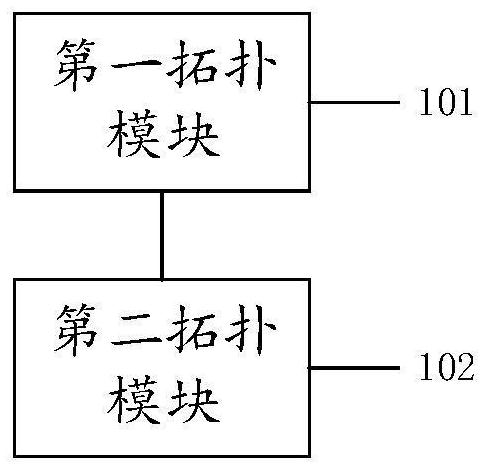 Power line communication network topology control method and device