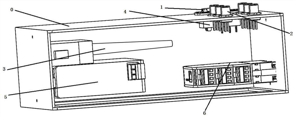 Vibration detection system and vibration detection method based on vibration test platform