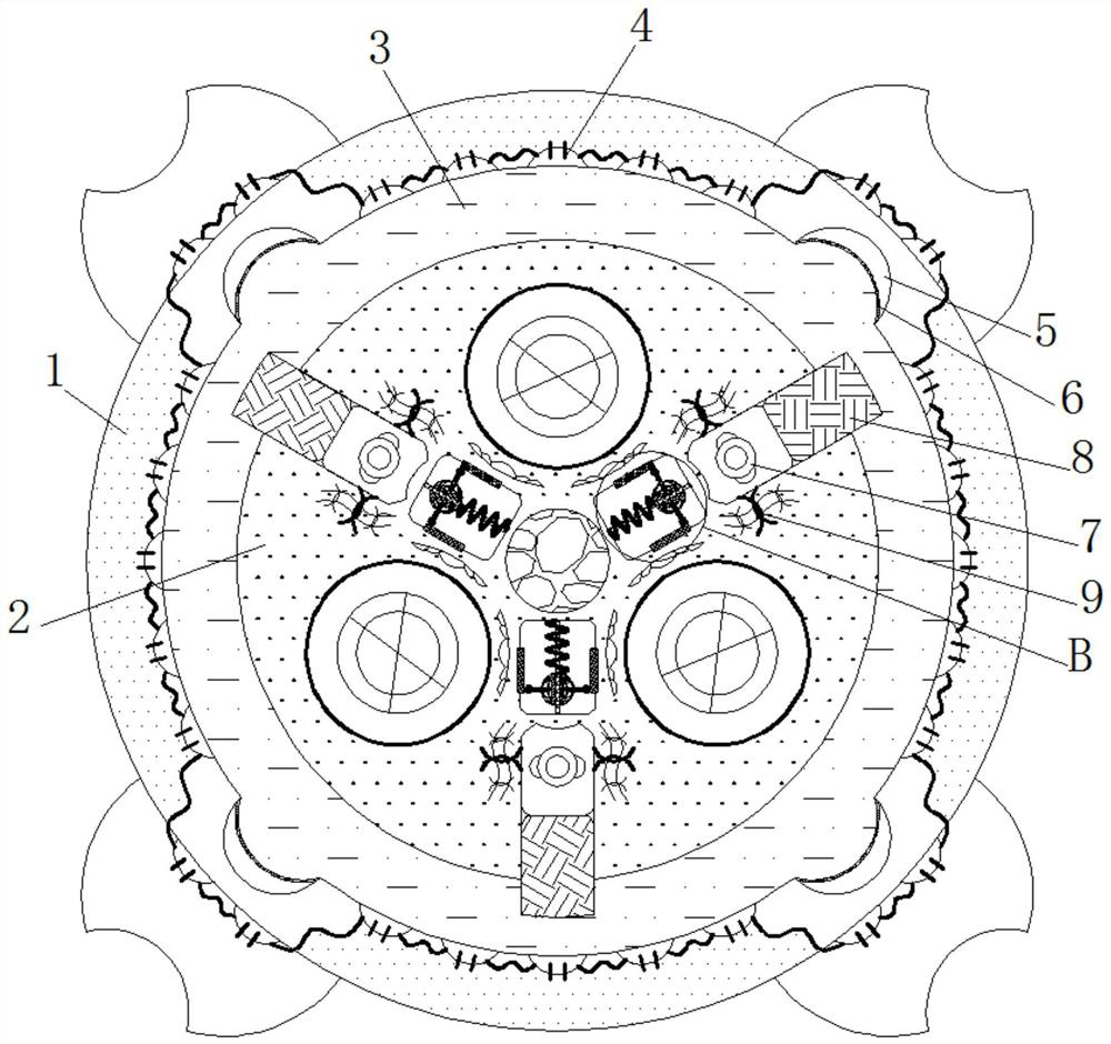 Medical high-speed centrifugal machine capable of rapidly stopping rotating