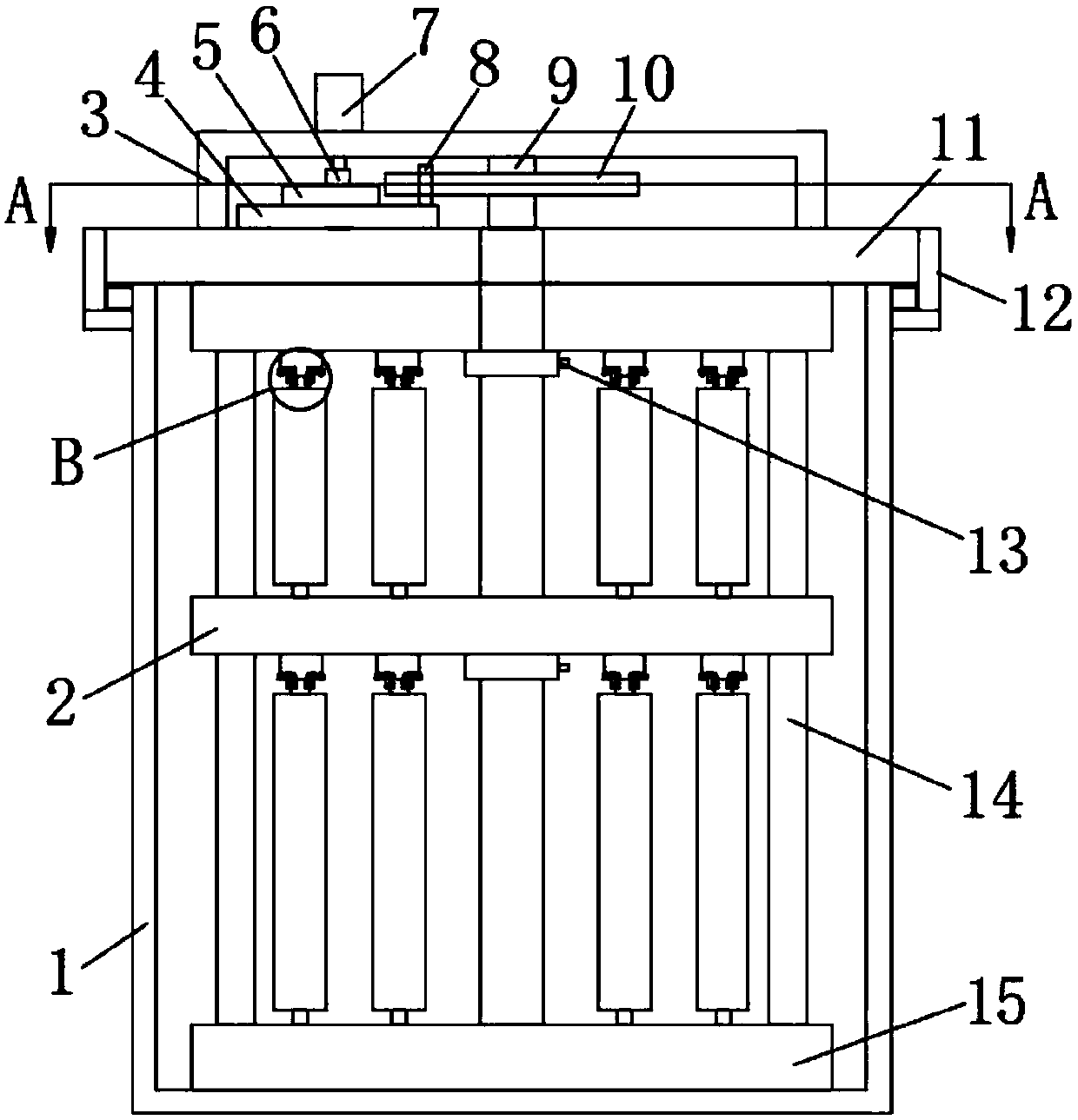 Power equipment mechanical industry heat treatment device