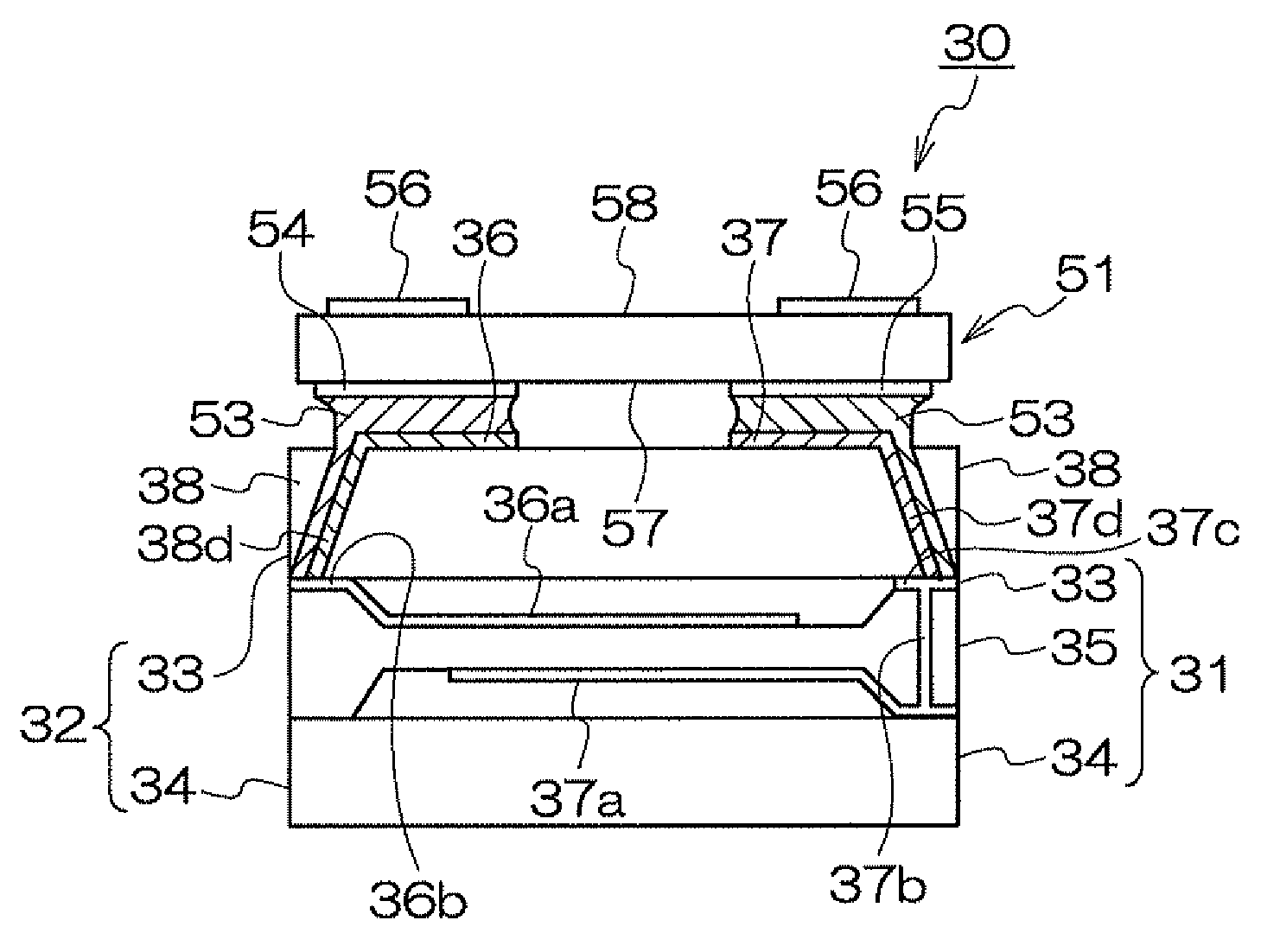 Piezoelectric oscillator and method for manufacturing the same