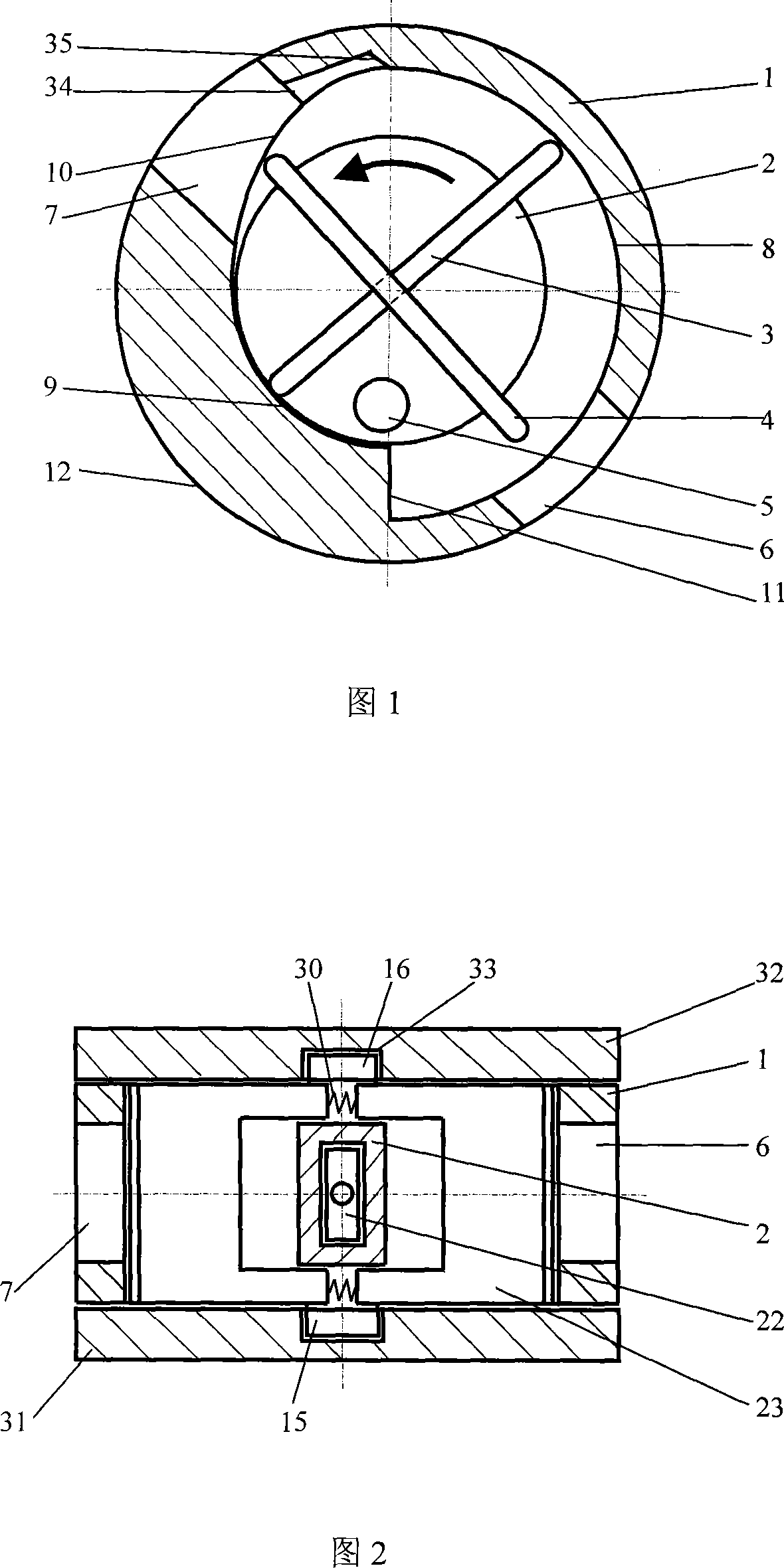 Special-shaped cavity flow meter
