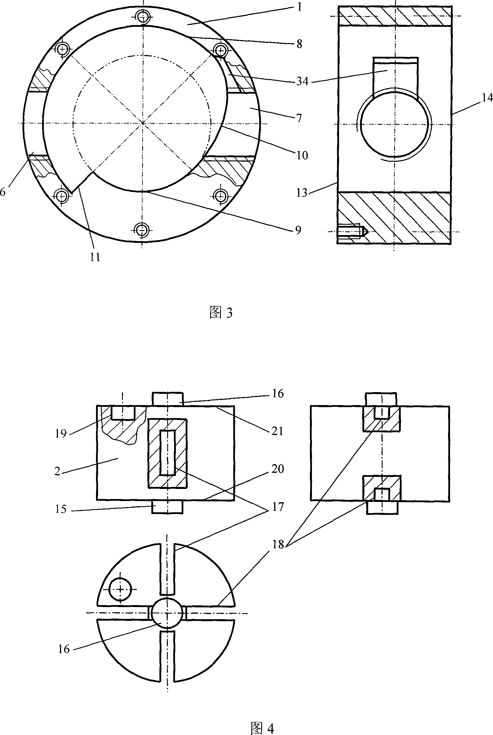 Special-shaped cavity flow meter