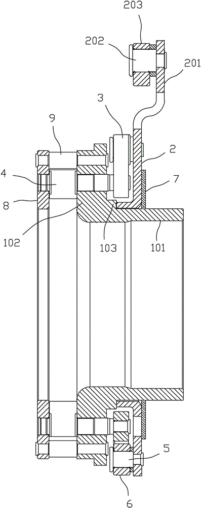 A variable section nozzle ring for a turbocharger