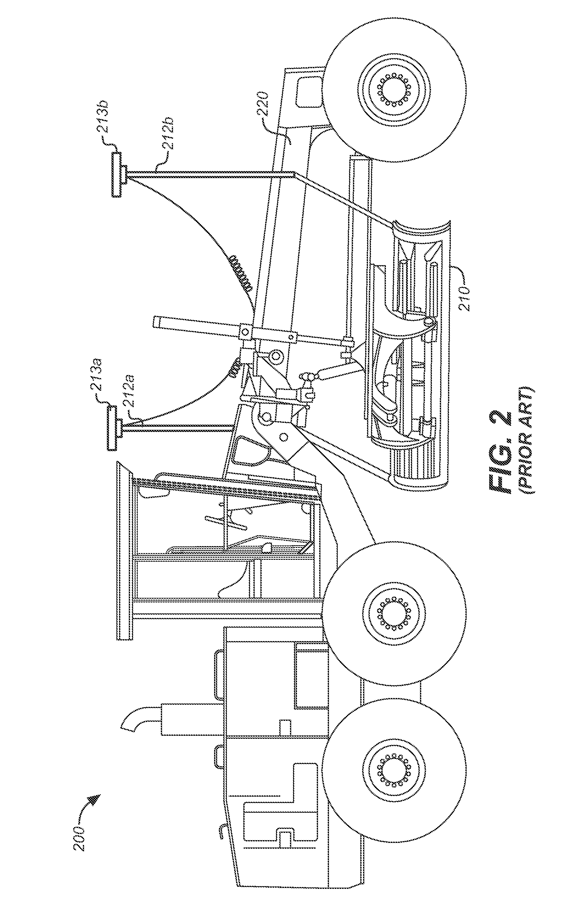 Method and system for performing non-contact based determination of the position of an implement