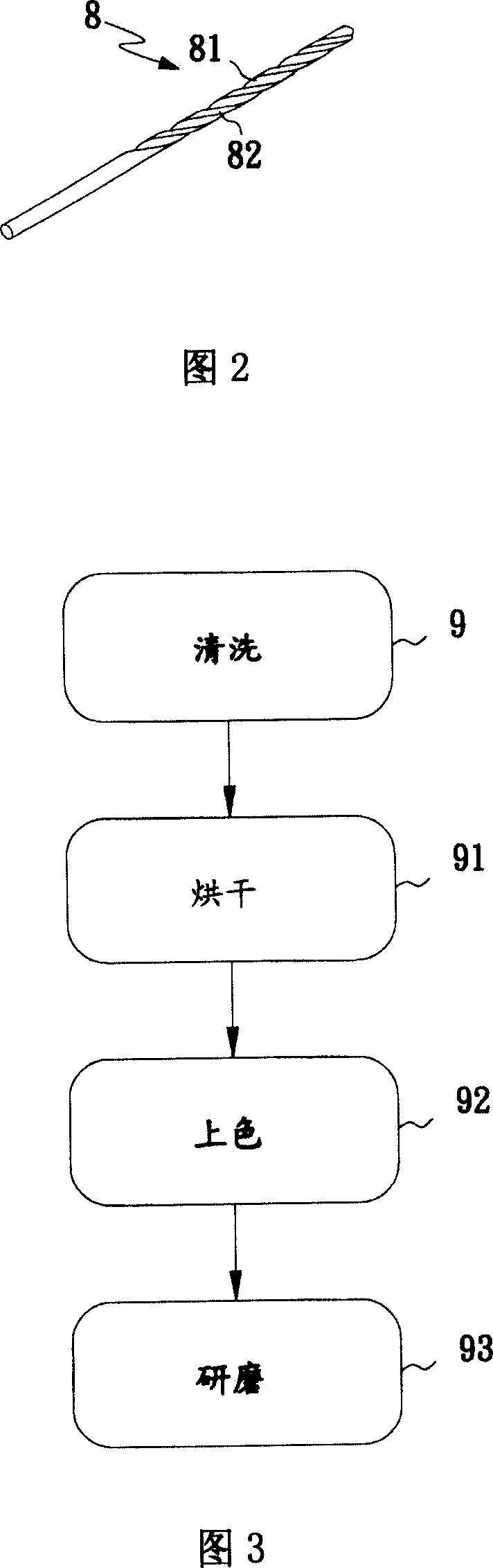 Method for cleaning rubber slag and detritus for circuit board cutting tool