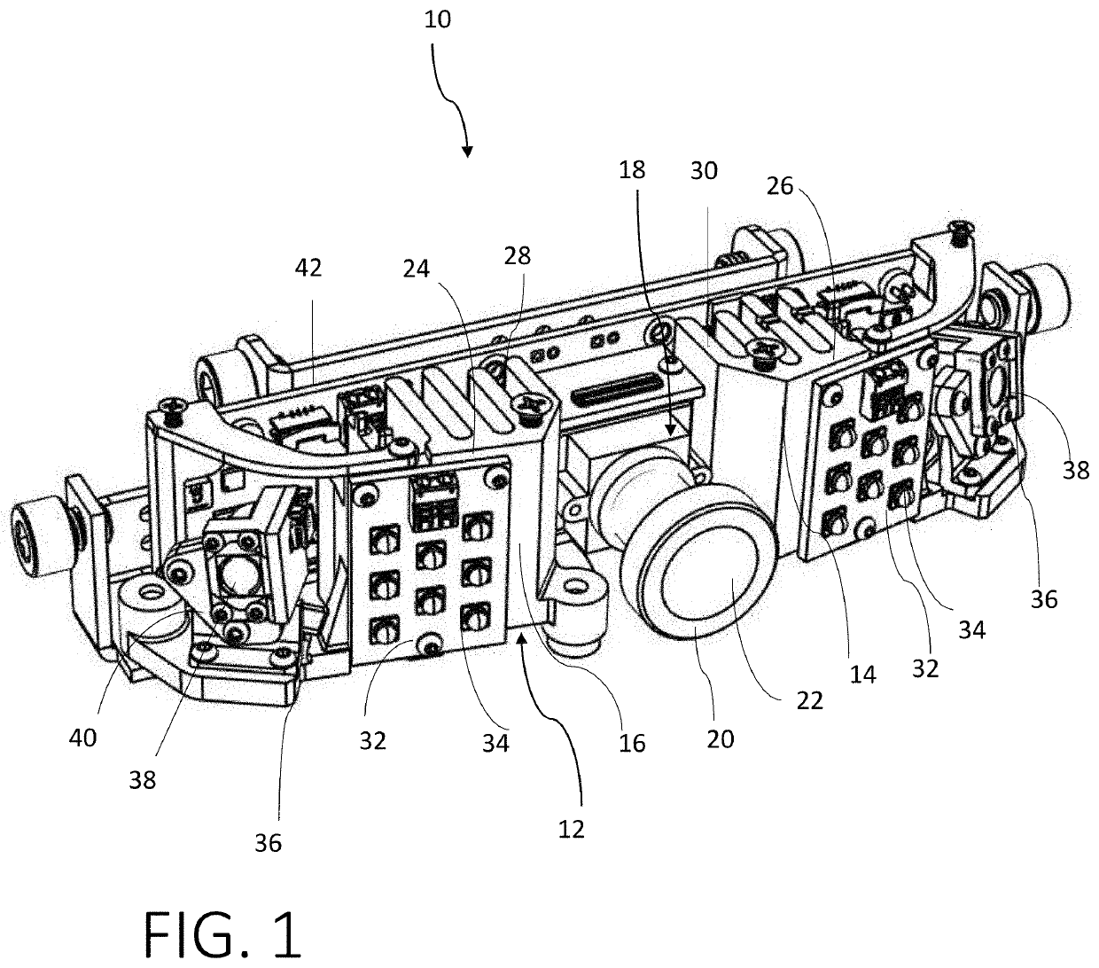 Device for monitoring vehicle occupant(s)