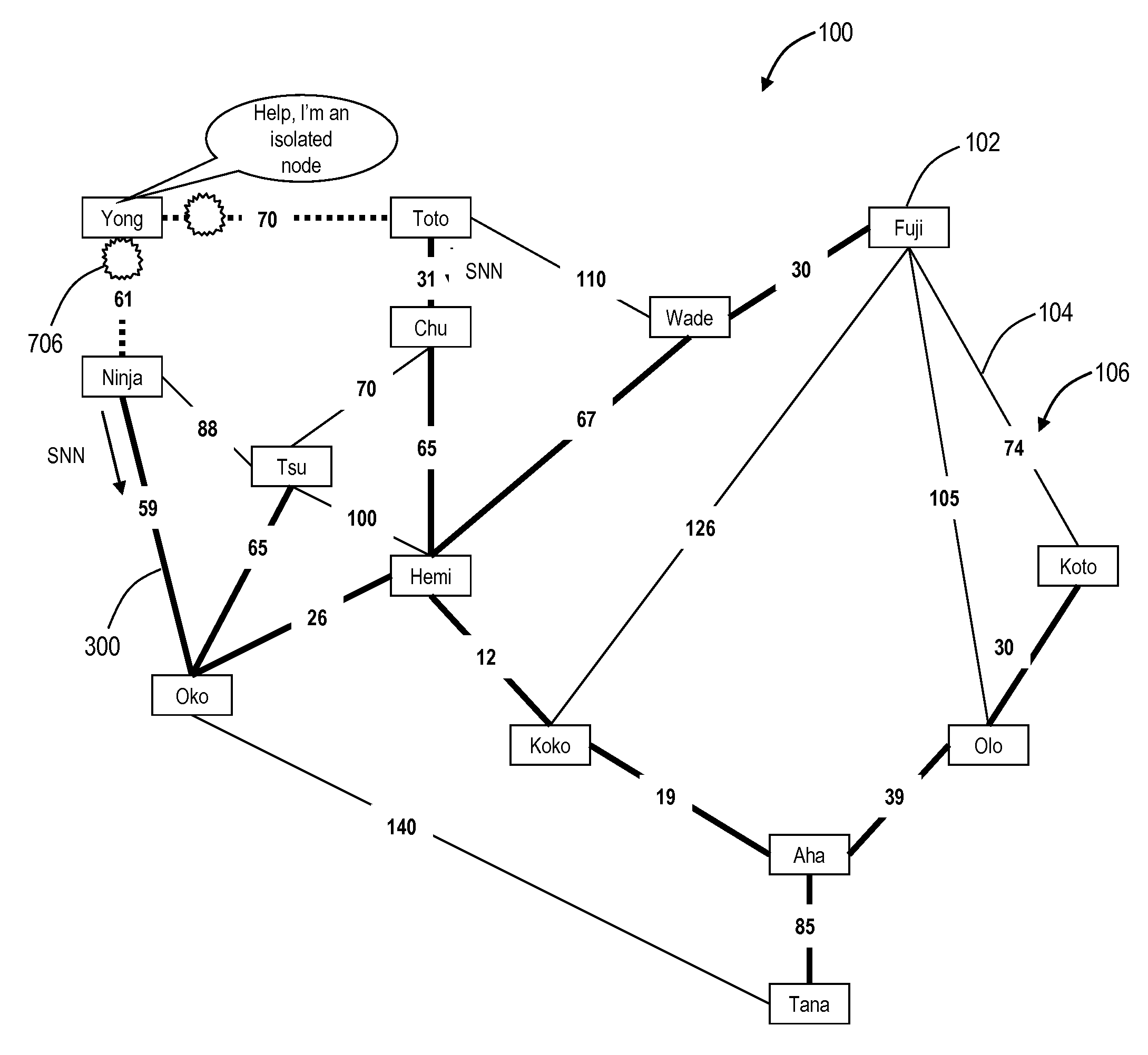 Spanning tree flooding backbone systems and methods for link state routed networks