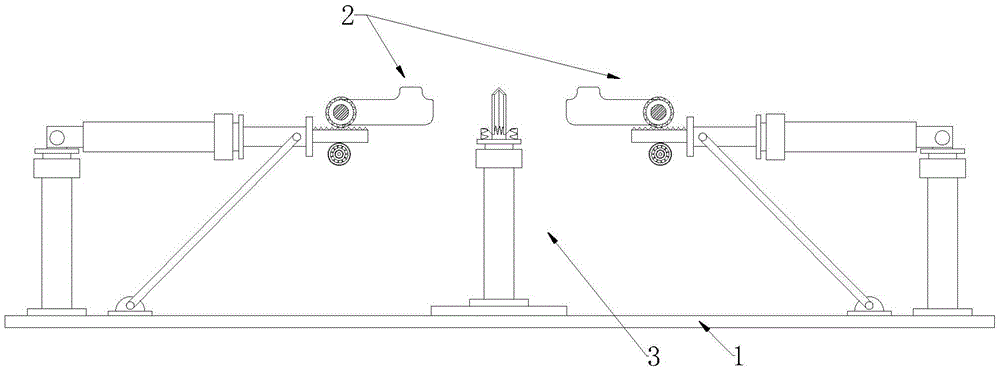 Unpacking positioning mechanism of full-automatic packing machine