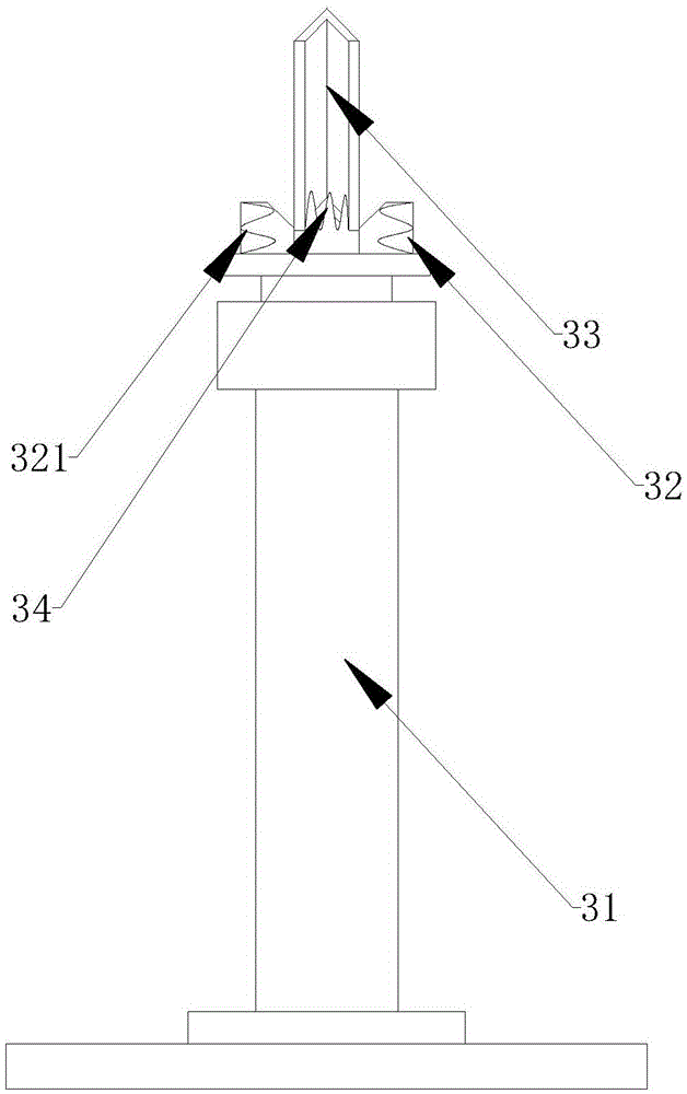 Unpacking positioning mechanism of full-automatic packing machine