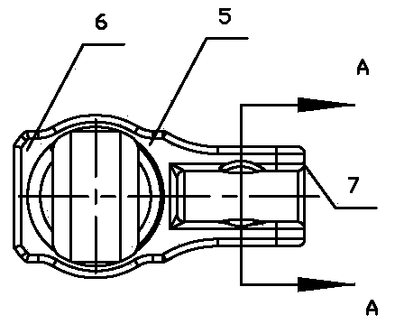 Posterior lumbar internal fixation appliance