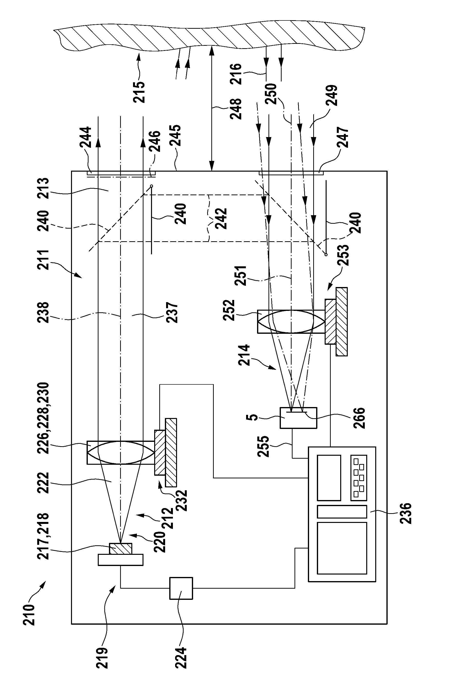 Photon detector with an immobilisable photon-sensitive element, in particular spad, and distancing measuring device comprising said type of photon detector