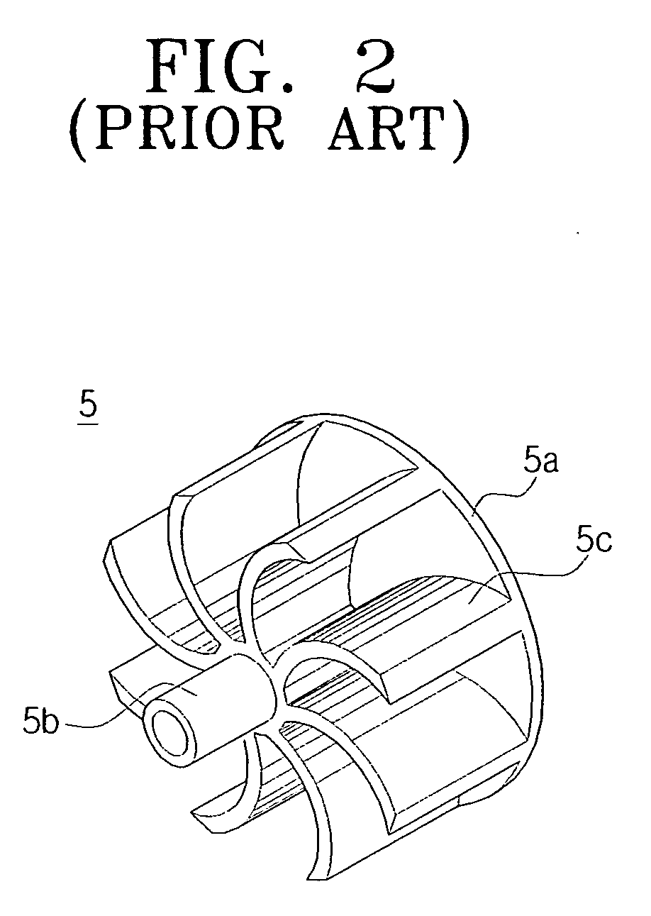 Nozzle assembly of vacuum cleaner