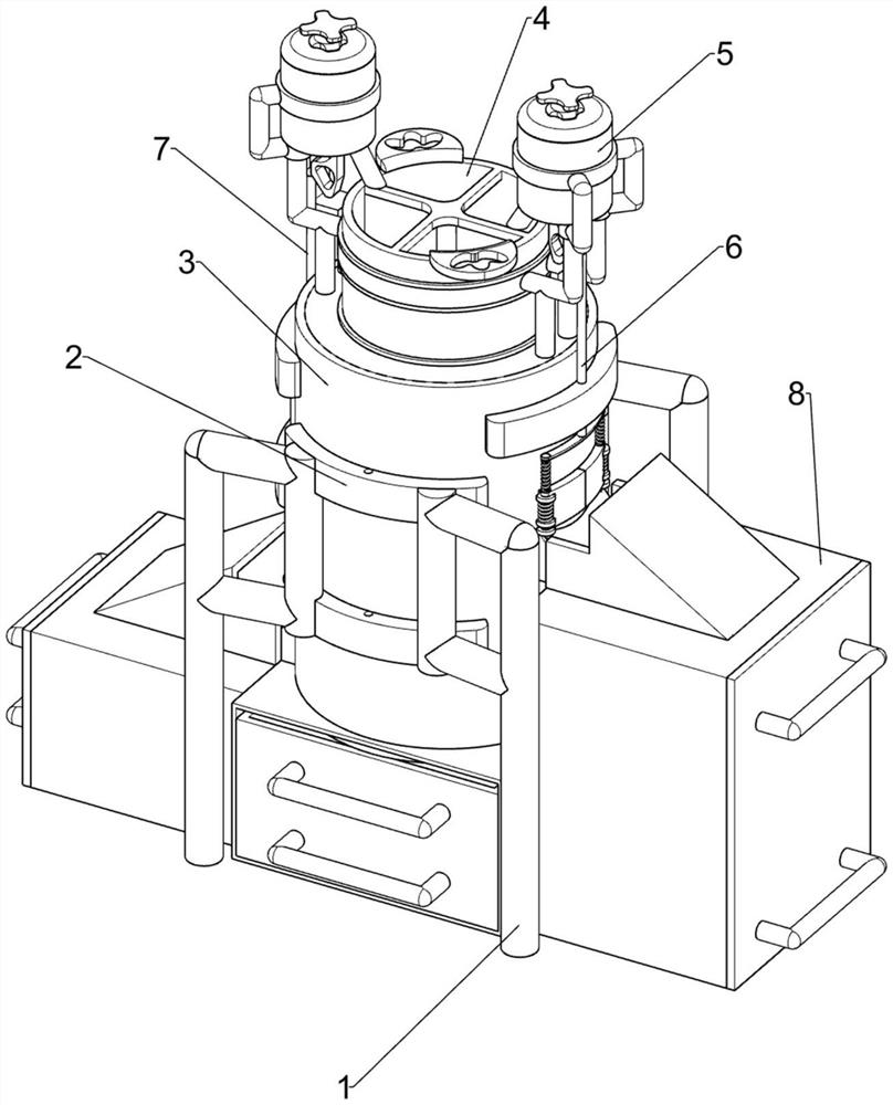 Rotary classification screening equipment for plastic particle production