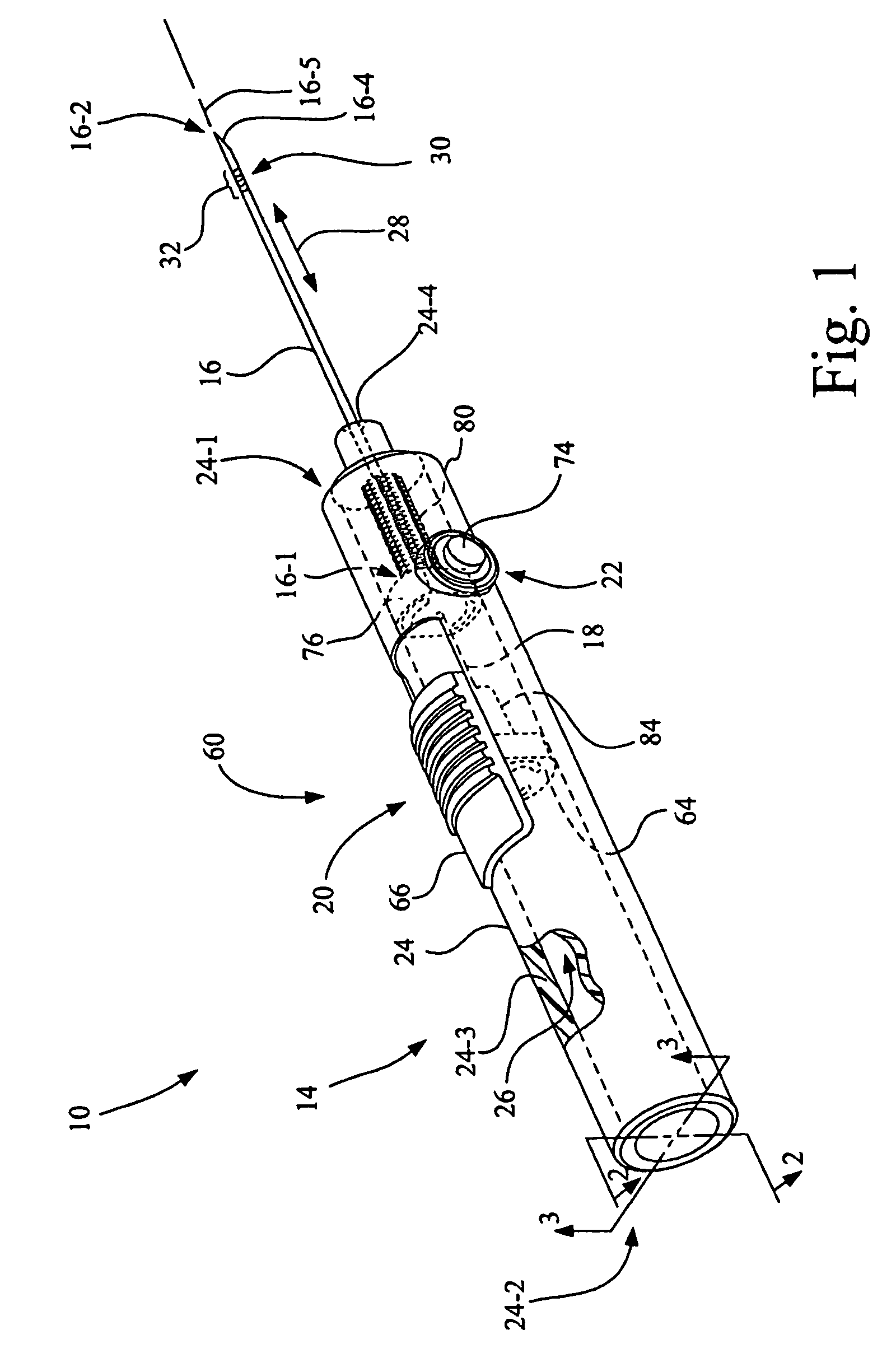 Marker delivery device for tissue marker placement