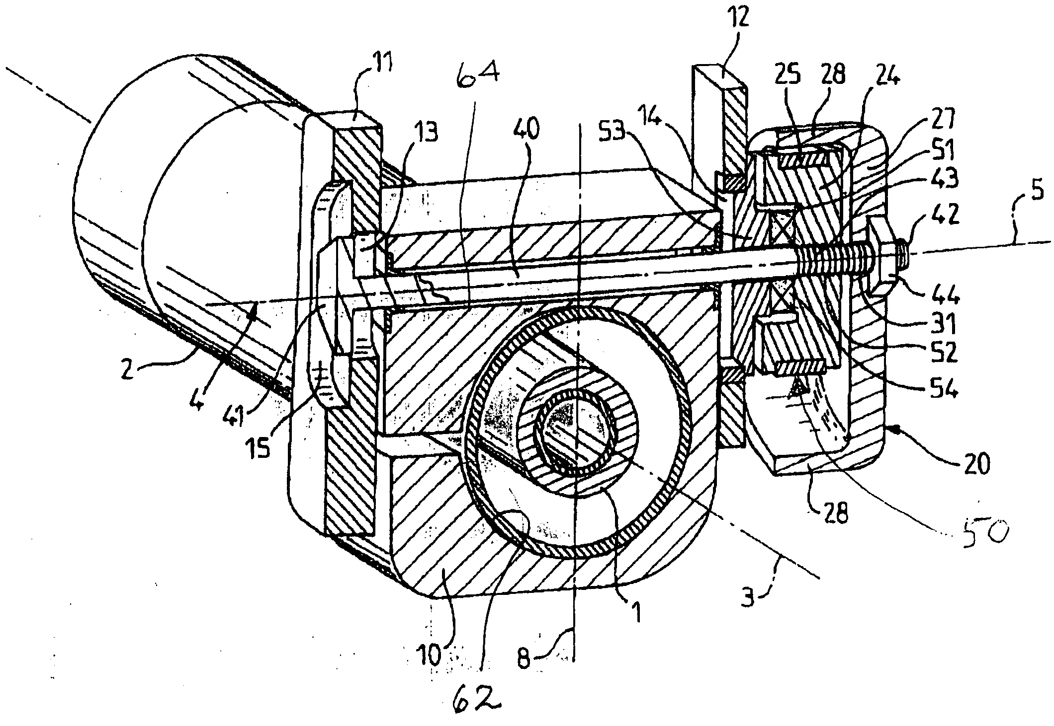 Adjustable steering column including electrically-operable locking means