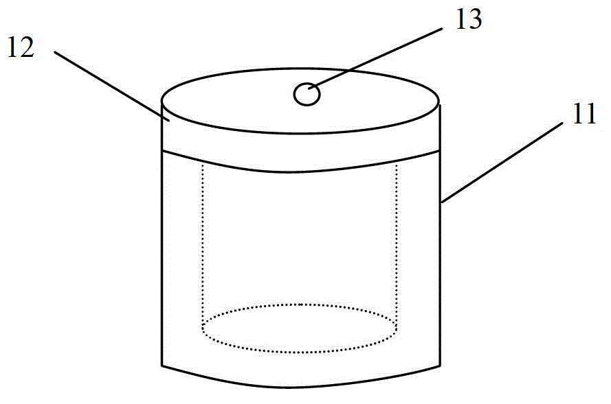 A preparation method of a special heating container for microwave synthesis of nanomaterials