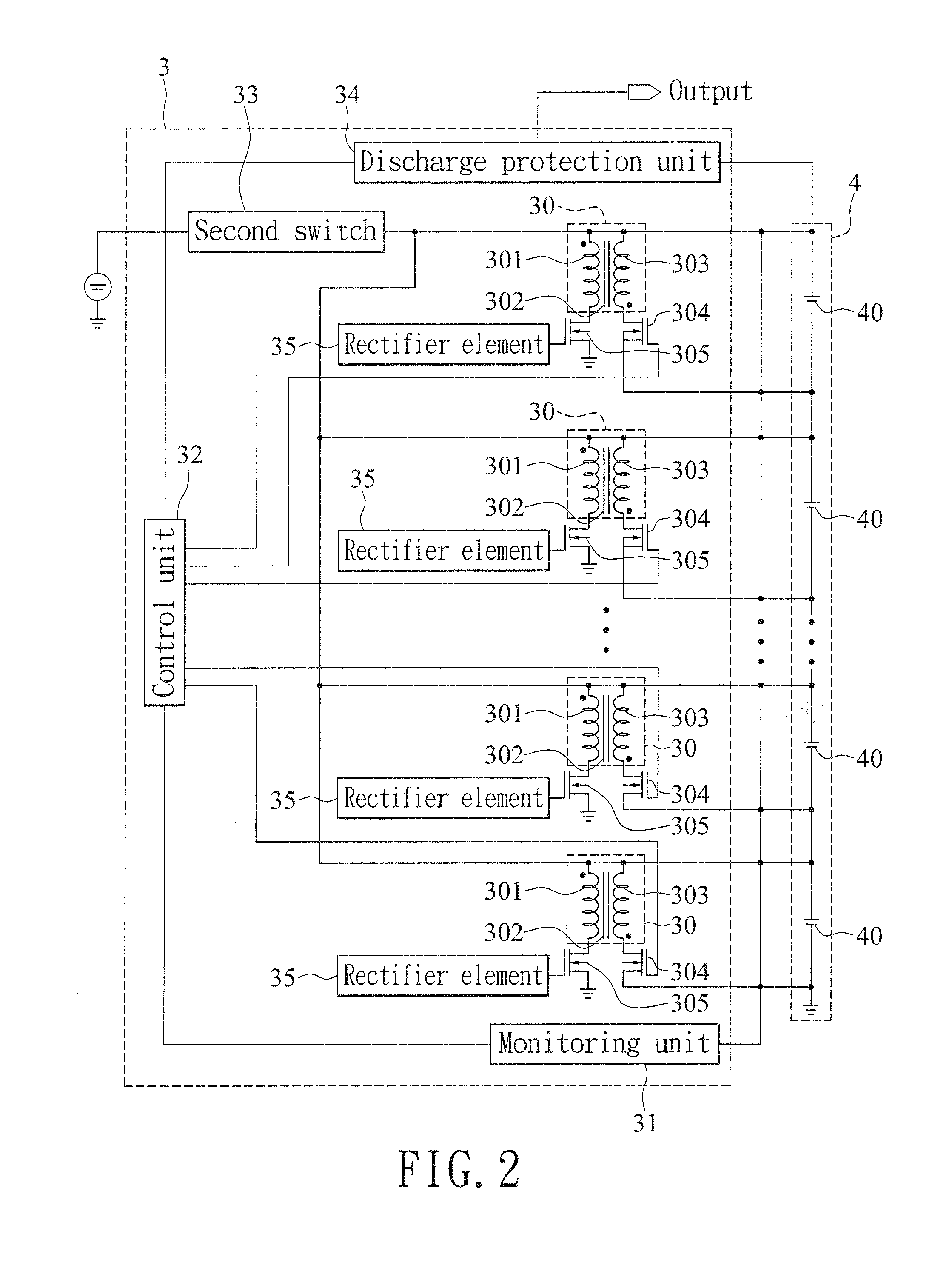 Discharge type battery management system and method thereof