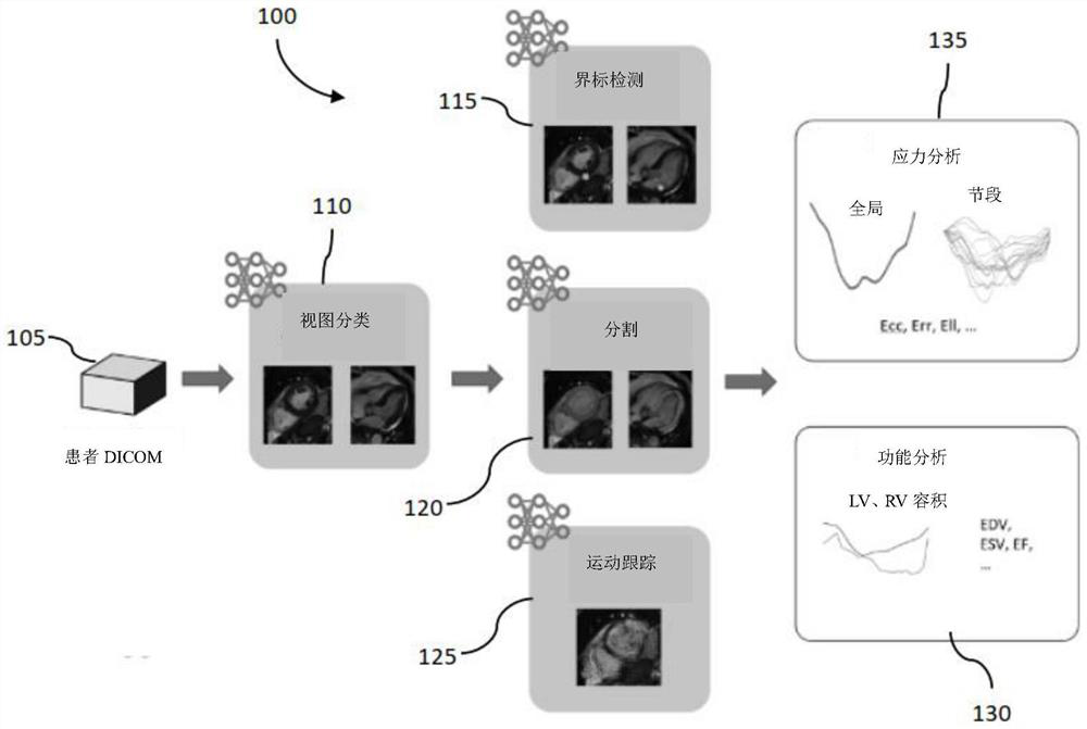 Fully automated cardiac function and myocardial stress analysis using deep learning