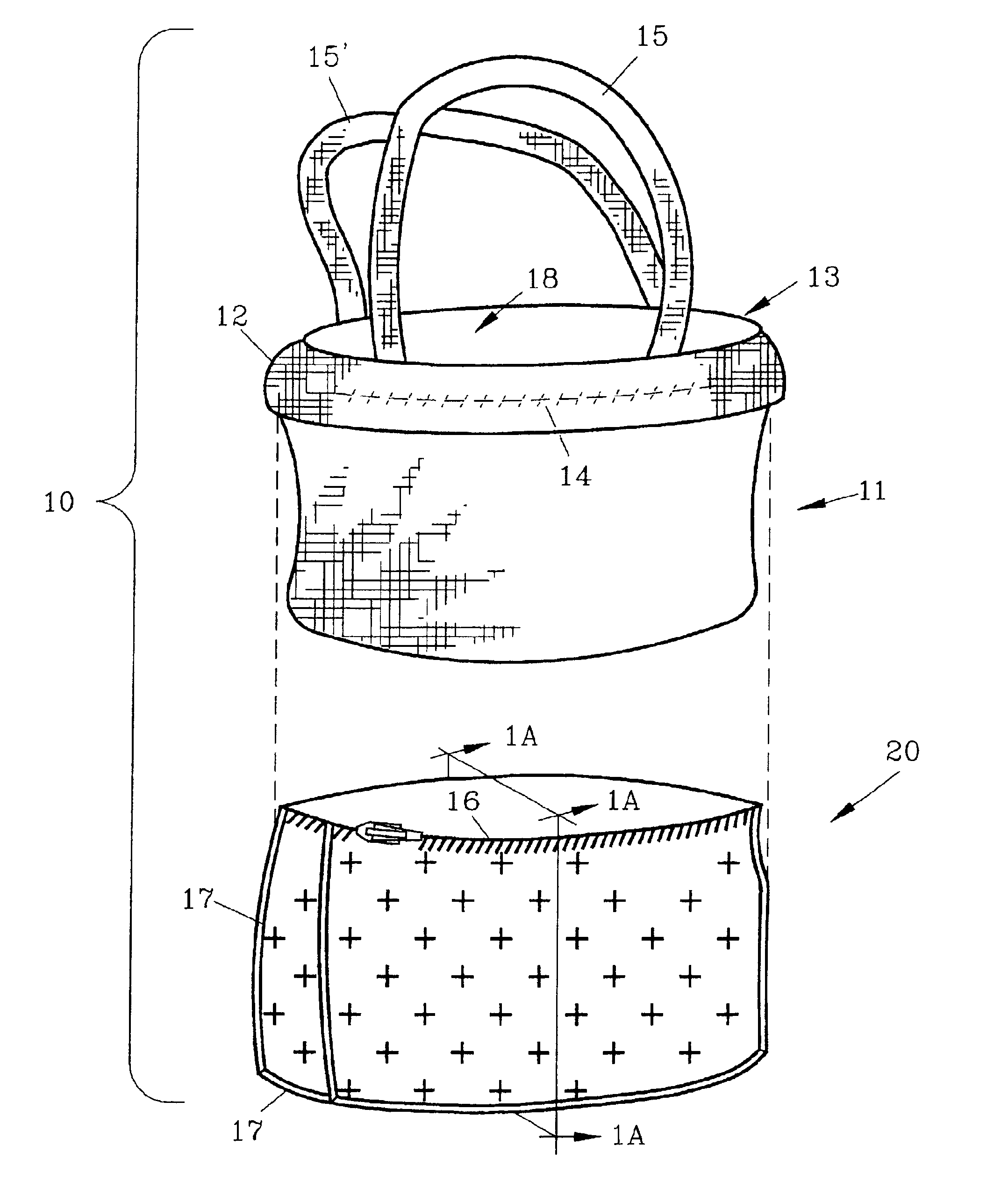 Bag for carrying articles