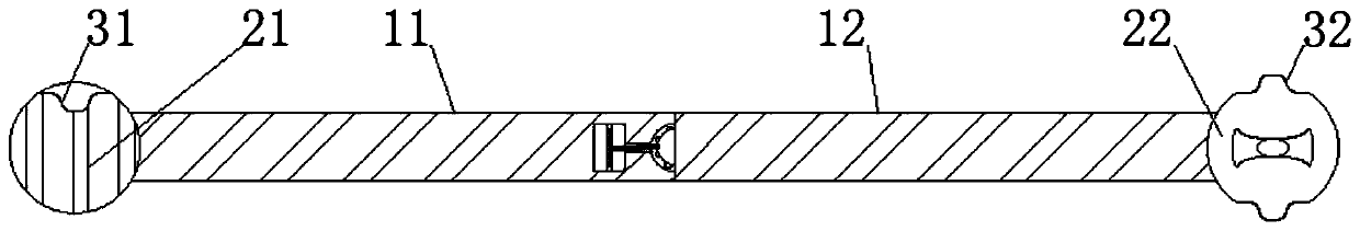 Foreign language early education simulation rod and using method thereof