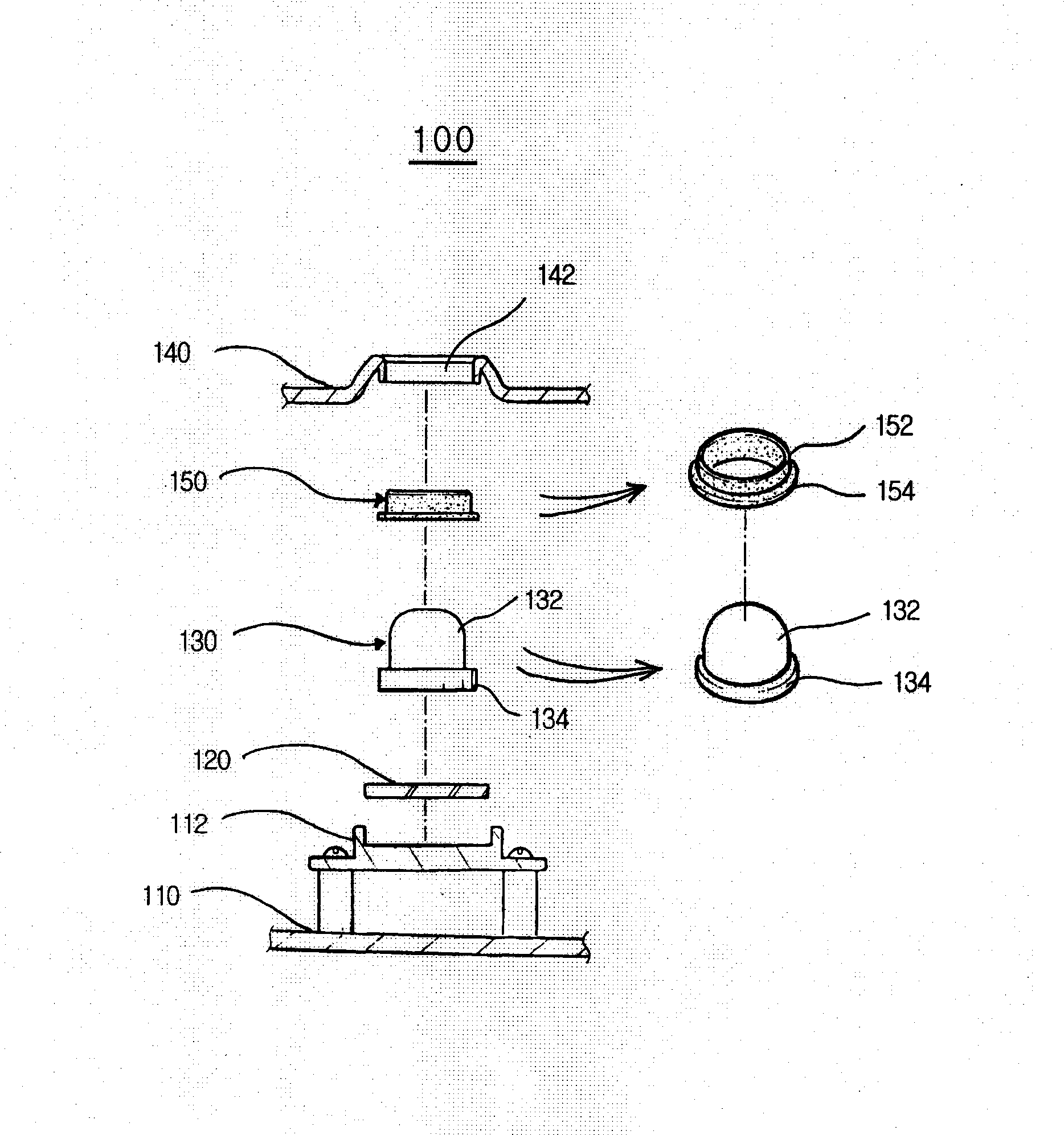 Basic unit for mild moxibustioner and mild moxibustioner for warm and heat therapeutic device including it