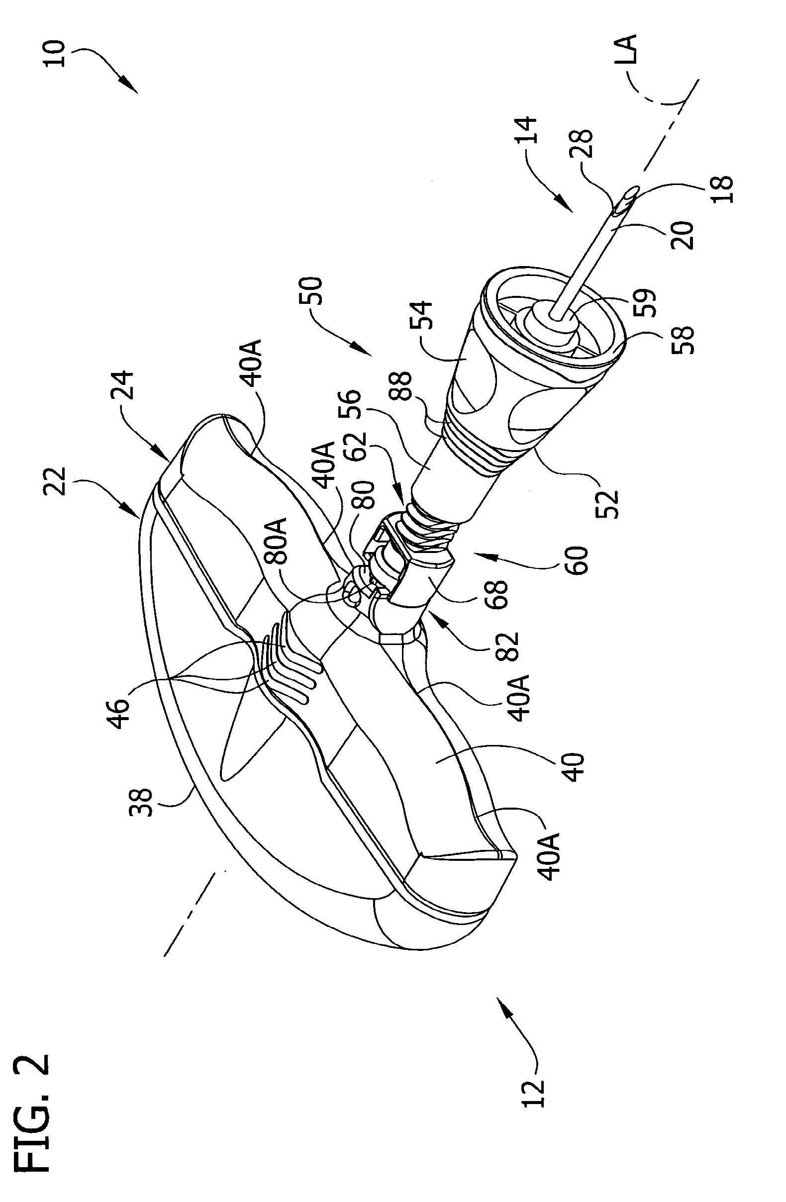 Needle Assembly with Removable Depth Stop