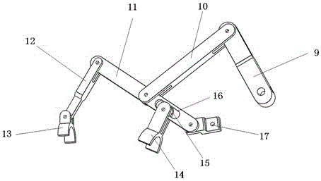 A kind of finger movement function rehabilitation training device