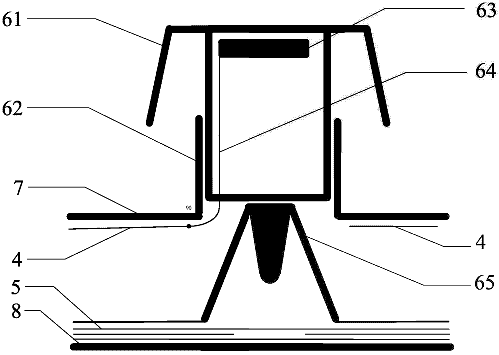 Keyboard entry system capable of dynamically displaying finger positions on computer monitor