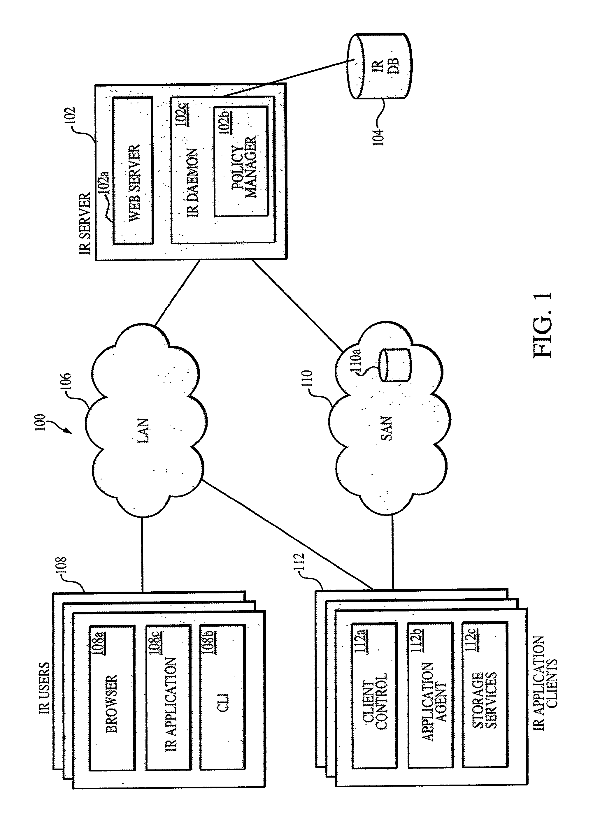 Information replication system having enhanced error detection and recovery