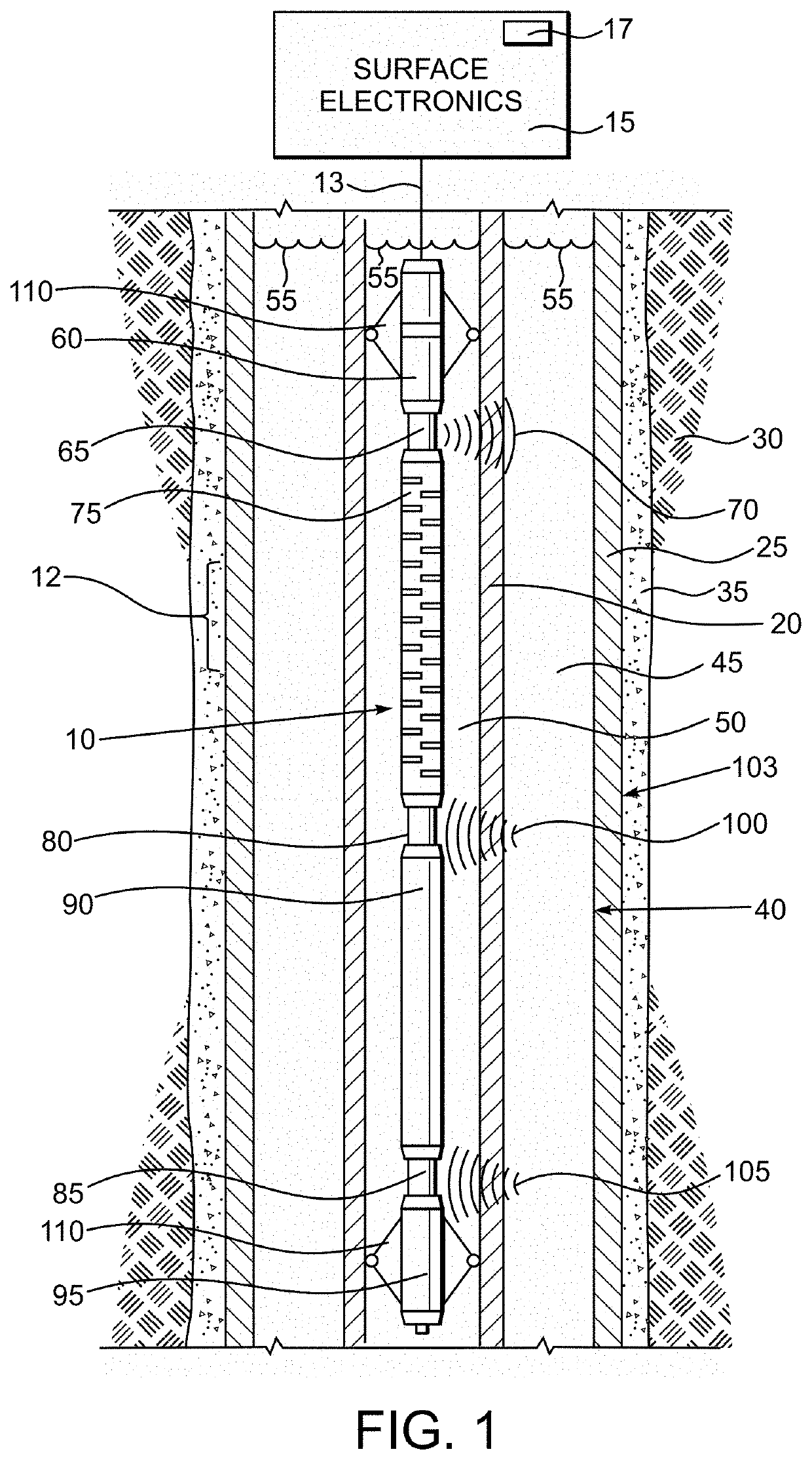 Methods and apparatus for cement bond evaluation through production tubing