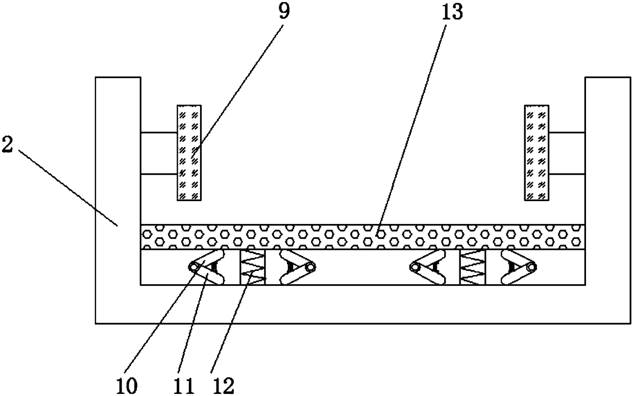 Mounting and fixing device of communication equipment