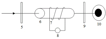 Magnetic light -based spectral measurement device and spectral measurement method