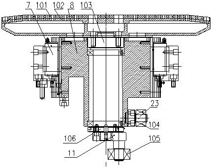 Hygienic article water-absorbing body variable-horizontal variable-speed expander and variable-horizontal variable-speed telescopic method