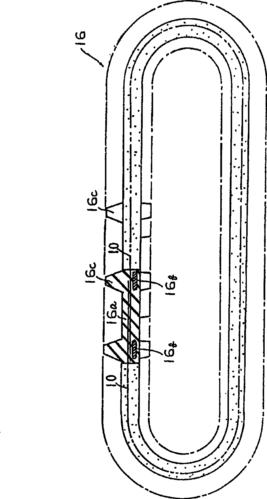 Steel cord for rubber track main cord
