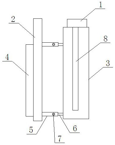 Simple oil heater humidifying box