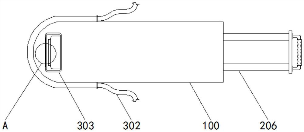 Membrane rupture device for obstetrical department