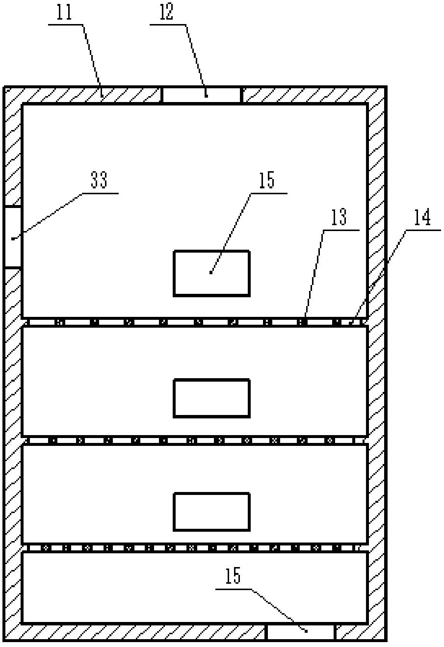Plastic particle screening device