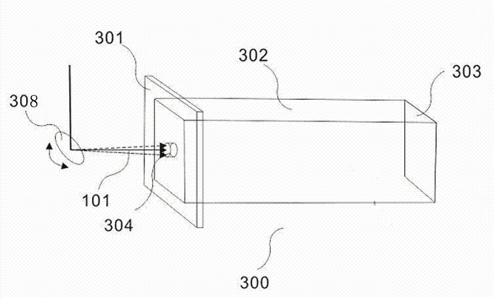 Speckle elimination device based on Mie scattering and optical device