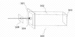 Speckle elimination device based on Mie scattering and optical device