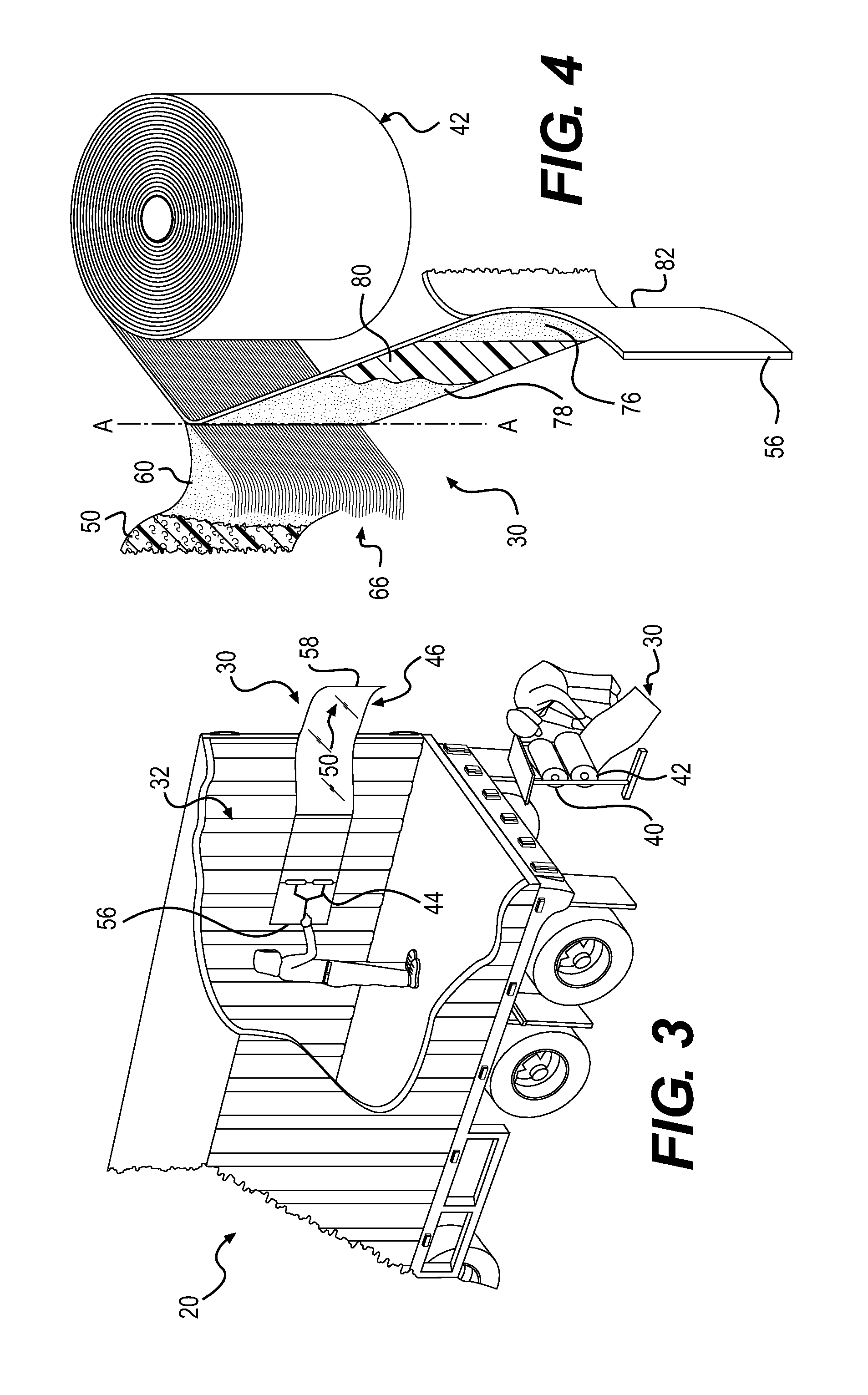 Cargo restraint system with enhanced reinforcement content