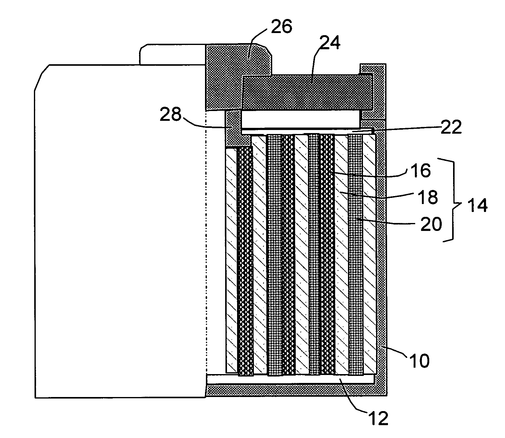 Hybrid nano-filament cathode compositions for lithium metal or lithium ion batteries