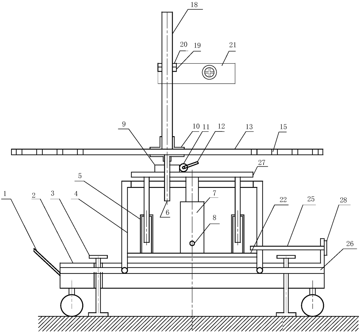 Target plate cart for comprehensive helicopter aircraft gun optical target correcting