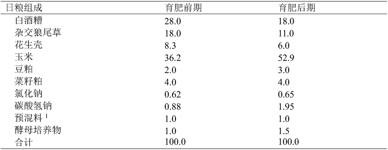 Feed for Xinjiang brown cattle to produce high-grade beef and preparation method