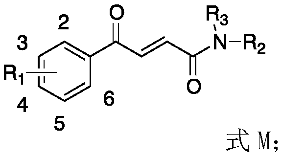 Application of 4-oxo-2-butenamide derivatives in the preparation of antibacterial agents